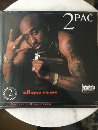 Lp 2pac All Eyez On Me (4 Disc Vinyl Set,  2001) Remastered Tupac Shakur