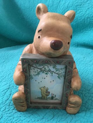 Disney Classic “winnie The Pooh” Sitting Picture Frame By Charpente