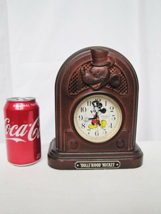 Seiko Walt Disney Hollywood Mickey Mouse Alarm Clock.