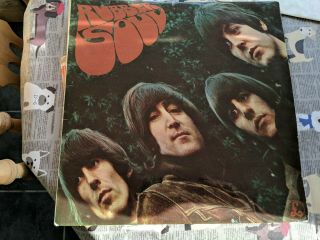 Lp Vinyl Record The Beatles Rubber Soul 1965 Uk Mono Second Pressing