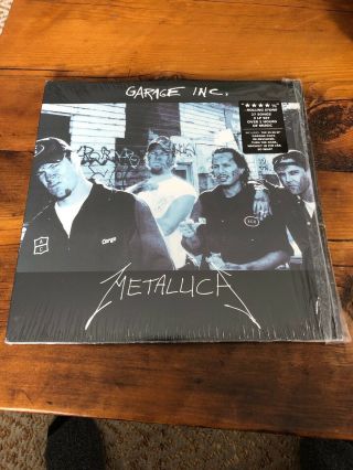 Metallica Garage Inc 180g Vinyl 3 Lp Gatefold Record