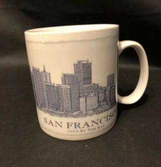 2010 Starbucks Coffee San Francisco City by the Bay Coffee Mug Cup 18 oz 2