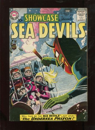 Showcase 28 (6.  0) 2nd Appearance Of Sea Devils Grey Tone Cover