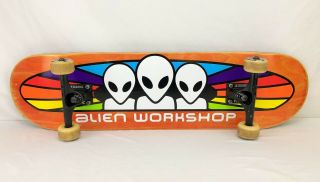 Vintage Alien Workshop Spectrum Skateboard Deck