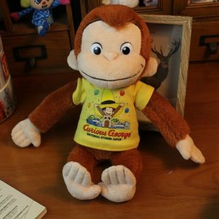 Curious Monkey George Universal Studios Plush Soft Toy Stuffed Animal Doll Gift