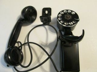 Vintage Antique Wall Or Pole Mount Hand Telephone Set 211c - 3f