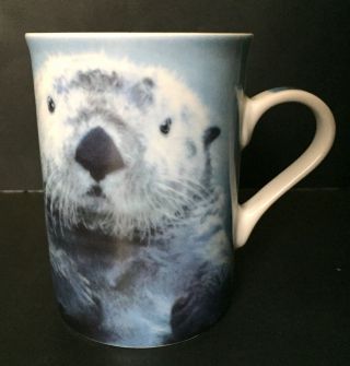 Sea Otter Coffee Mug Cup Wild Cafe Paul Cardew Animal Nature Designed In England