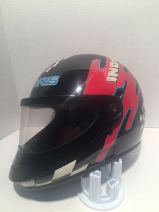 Vtg 90’s Bell Polaris Indy Snowmobile Helmet With Vented Visor Size Xl