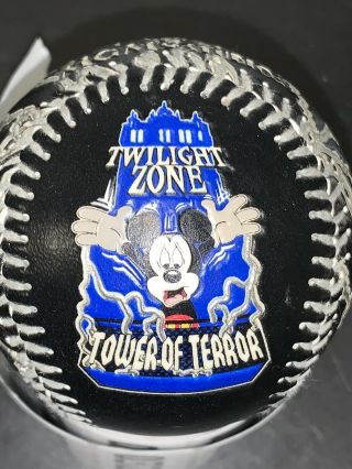 Disney Mgm Studios Twilight Zone Tower Of Terror Glow In The Dark Baseball (sh21
