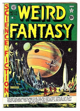 Weird Fantasy 17 - Ec Comics 1951 - Wally Wood - Good (due To Coupon Cut Out).
