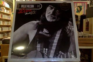 Willie Nelson Live From Austin Tx 2xlp Colored Vinyl Indie Exclusive