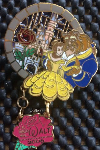 Disney Wdw It All Started With Walt Animation Beauty And The Beast Belle Pin