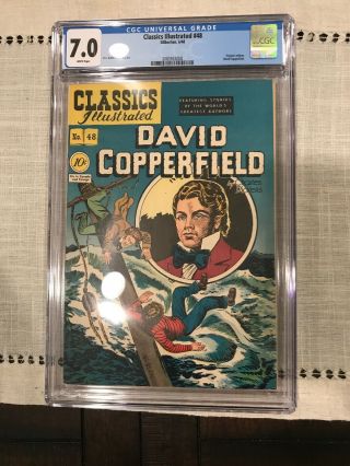 Classics Illustrated 48 David Copperfield 