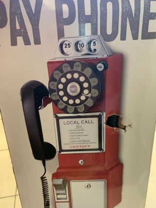 Payphone Vintage Retro Look Corded 1950 