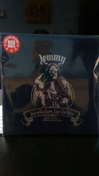 Lemmy - Born To Lose Live To Win 2nd Edition Vinyl W/ Motorhead Poster