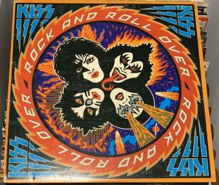 Kiss Rock And Roll Over Vinyl Lp 33 1976 Casablanca Nblp 7037 Record
