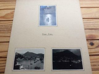 1930s Hong Kong Harbour 3 X Photographs Images - China -