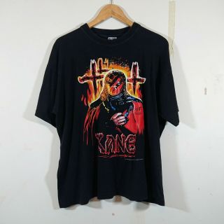Vintage 1998 Official Kane Wwf Wwe Wrestling T Shirt Xl
