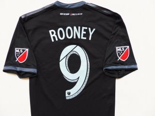 Vintage Shirt Adidas D.  C.  United 9 Rooney Home 2018 - 19 Mls Jersey Size X - Large