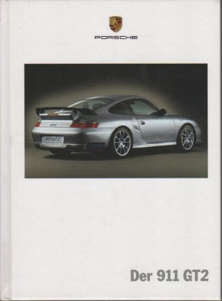 Brochure 2005 Porsche 911 Gt2 Hard Cover