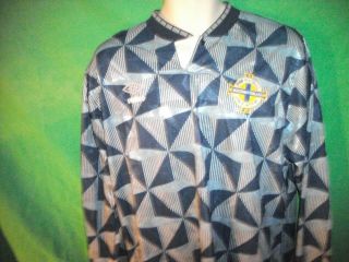 Vintage 1990 Concept Umbro Northern Ireland Football shirt 2