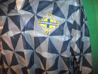 Vintage 1990 Concept Umbro Northern Ireland Football shirt 3