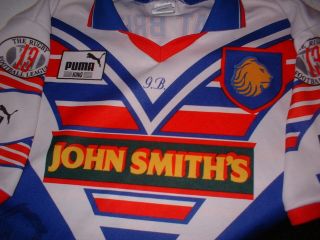 Great Britain Puma Adult Medium VIntage Shirt Rugby League Jersey Top John Smith 2