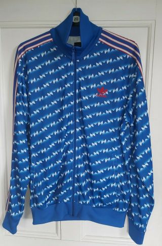 Manchester United 1992 Adidas Originals Retro Vintage Tracksuit Top Xl Not Shirt