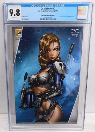 Gft: Death Force 2 (06/16) Cgc 9.  8,  Cosplay Cover By Paul Green