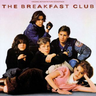 The Breakfast Club - Motion Picture Movie Soundtrack Lp White Vinyl Album Record