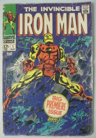 Iron Man 1 May 1968 Marvel Comics 1st Issue