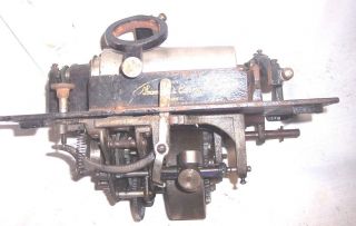 Edison Standard Model A Phonograph Bed Plate And Running Motor