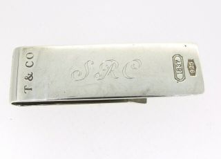 Tiffany & Co.  Authentic Vintage Sterling Silver Money Clip 2