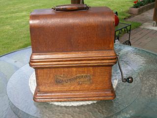 Columbia Bk 2 Minute Cylinder Phonograph - All
