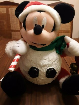 Gemmy Disney.  Mickey Mouse Christmas Toy Animated