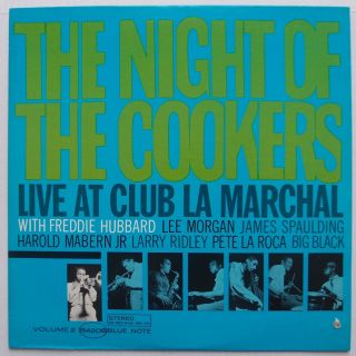 Freddie Hubbard: Night Of The Cookers Ua Blue Note 84208 Vinyl Lp Vg,