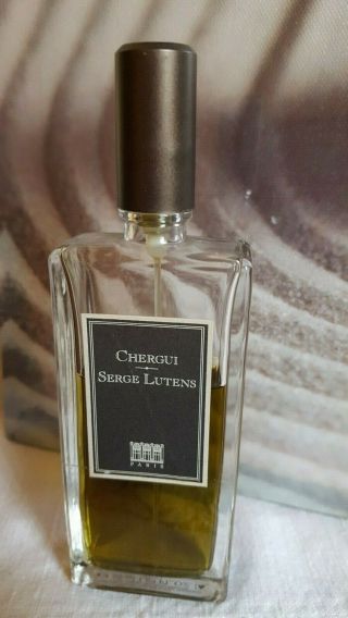 Vintage Serge Lutens Chergui Palace Logo Eau De Parfum 50ml Spray,
