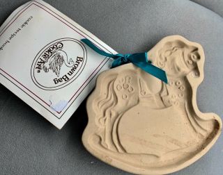 Brown Bag Cookie Art Rocking Horse Ceramic Cookie Mold