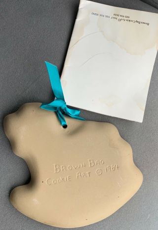 Brown Bag Cookie Art Rocking Horse Ceramic COOKIE MOLD 2