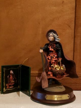 11 - 3/4 " Duncan Royale " Befana " History Of Santa Ii Limited Edition Figurine