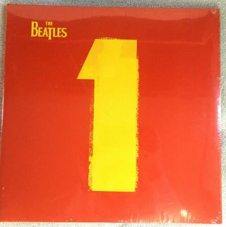 The Beatles 1 Double Lp Record Album With Poster & 4 Cards Universal,  2015 -