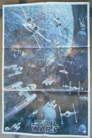 Star Wars Sountrack Ex 1977 Canada Ost 2 Lp S,  Poster,  Insert Vinyl
