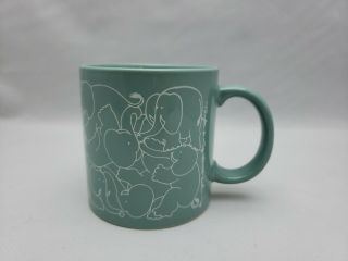 Vintage Taylor NG Naughty Elephants Mug 1979 Animal Orgy Coffee Tea Gift Japan 2