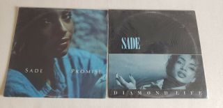 Sade Promise & Diamond Life Vinyl Albums Records