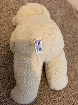Collectible Snuggle Bear Fabric Softener Plush 16 Inches 1986 Russ Bear 2