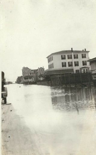 Cf - 121 Flood In City Photo By L.  H.  Eldredge Real Photo Postcard Rppc Azo Paper