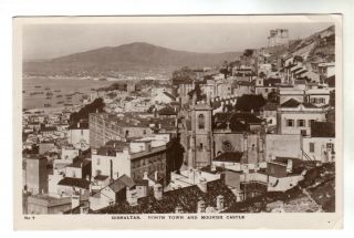 North Town - Gibraltar Real Photo Postcard C1920s