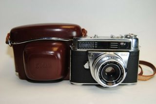 Vintage Kodak Retina Automatic Iii 35mm Camera With Case