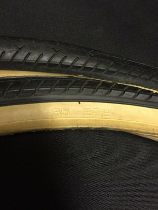 NOS Vintage 700x38c Specialized Nimbus 3 tire Set Gum wall 35 - 622 Trek Fuji Gt 2