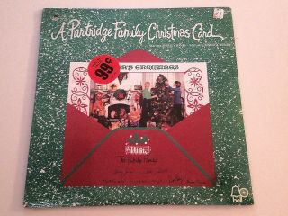 Vintage Xmas Lp A Partridge Family Christmas Card David Cassidy Susan Dey